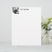 Vintage Toaster Kitchen Art Letterhead (Standing Front)