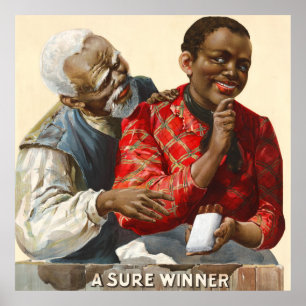 Vintage Tobacco Advertisement Poster