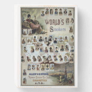 Vintage Tobacco Advertisement Wood Sign