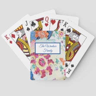 vintage Tobacco Leaf fancy  Bicycle Playing Cards