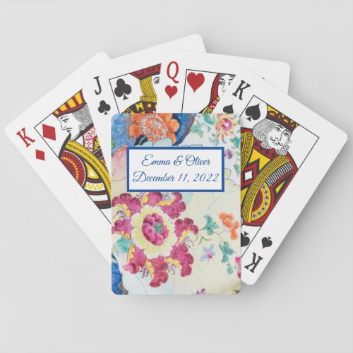 vintage Tobacco Leaf personalized Playing Cards