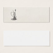 Vintage Tobacco Pipes and Hookah Old Illustration (Front & Back)