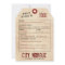 Vintage Toe Tag Adult Halloween Party Invite