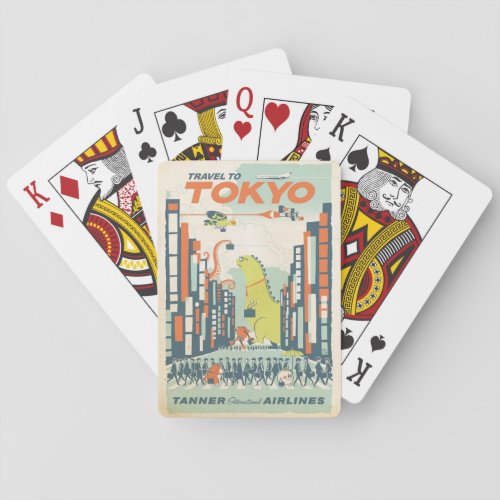 Vintage Tokyo Japan Poker Cards