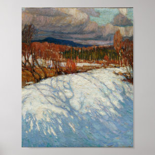 Vintage Tom Thomson Painting Algonquin Park Canada Poster