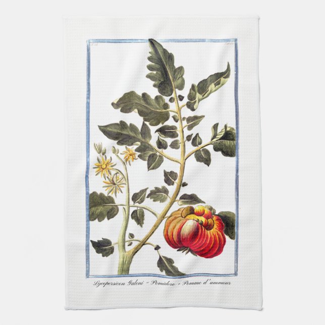Vintage Tomato Kitchen Towel (Vertical)