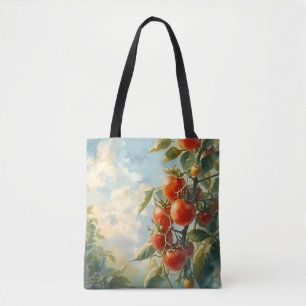 Vintage Tomatoes on a Vine Tote Bag