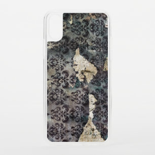 Vintage Torn and Aged Wallpaper iPhone XS Case