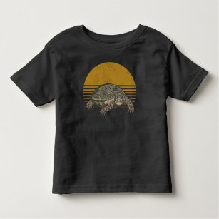 Vintage Tortoise Lover Retro Turtle Toddler T-shirt