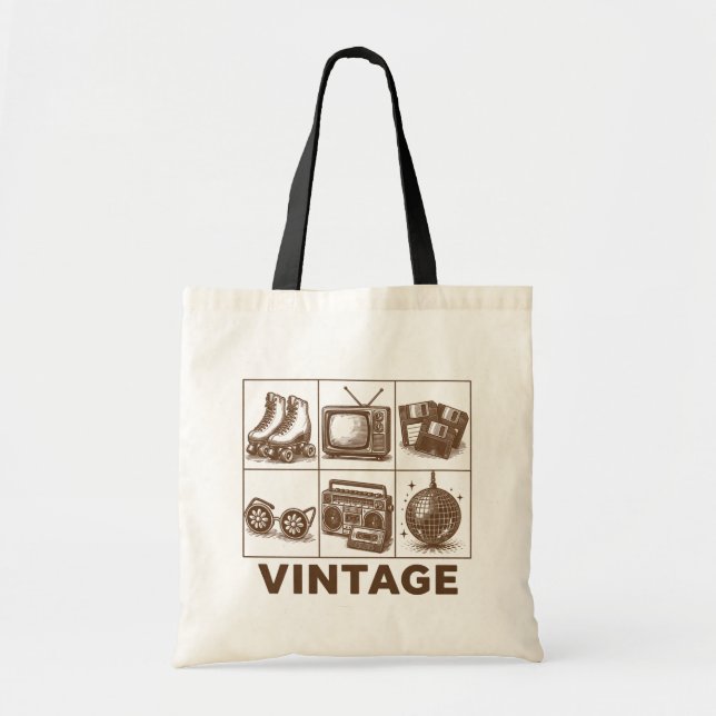 Vintage Tote Bag (Front)