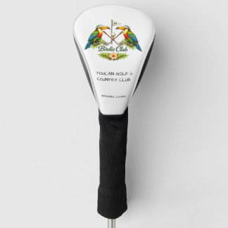 Vintage Toucan Birdie Club Personalized Golf Head Cover