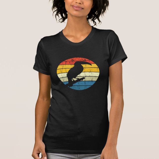 Vintage Toucan Retro T-Shirt (Front)