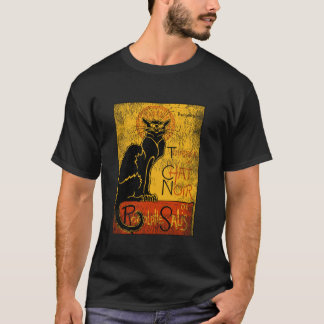 Vintage Tour du Chat Noir Black Cat For Halloween T-Shirt