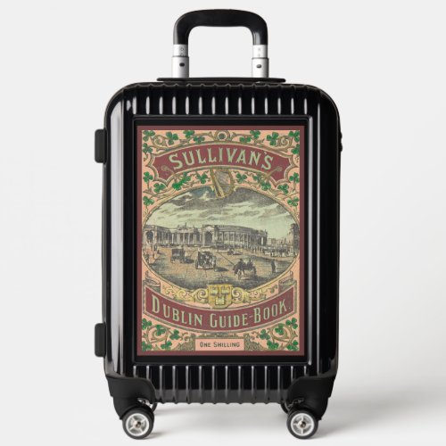 Vintage Tourist Guide to Dublin Ireland Souvenir  Luggage