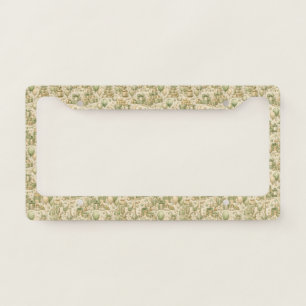 Vintage Toy Horse Gifts Balloons Neutral Green License Plate Frame