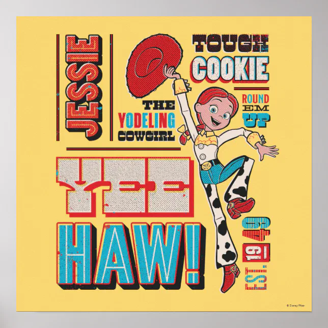 Vintage Toy Story Jessie Quote Poster Zazzle
