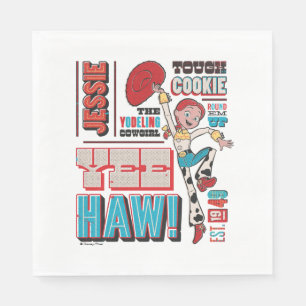 Vintage Toy Story Jessie Quote Poster Napkins