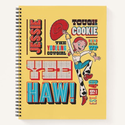 Vintage Toy Story Jessie Quote Poster Notebook