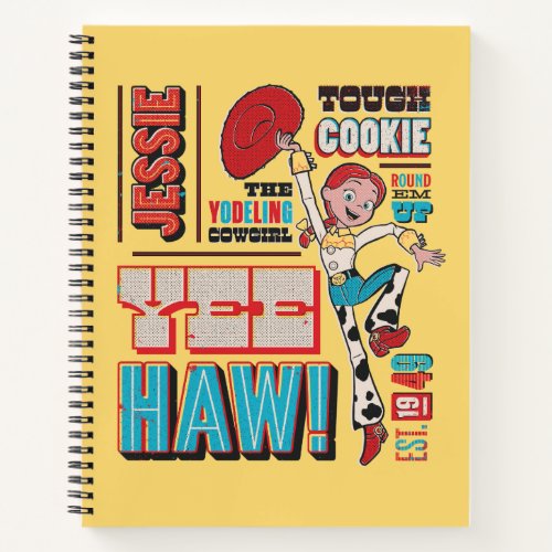 Vintage Toy Story Jessie Quote Poster Notebook