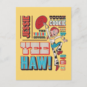 Vintage Toy Story Jessie Quote Poster Postcard