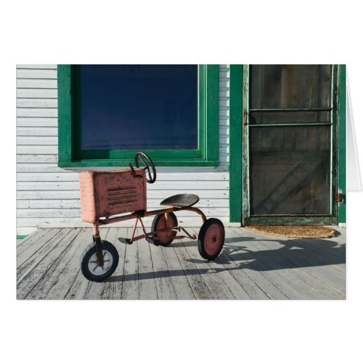 Vintage Toy Tractor (Front Horizontal)