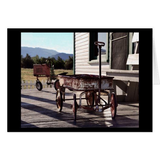 Vintage Toy Wagon (Front Horizontal)