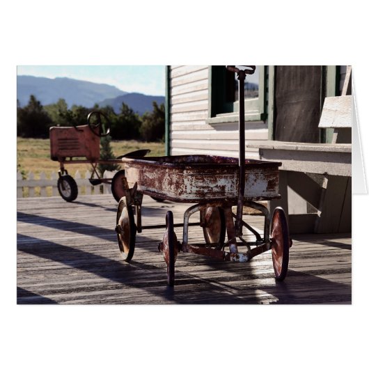 Vintage Toy Wagon (Front Horizontal)