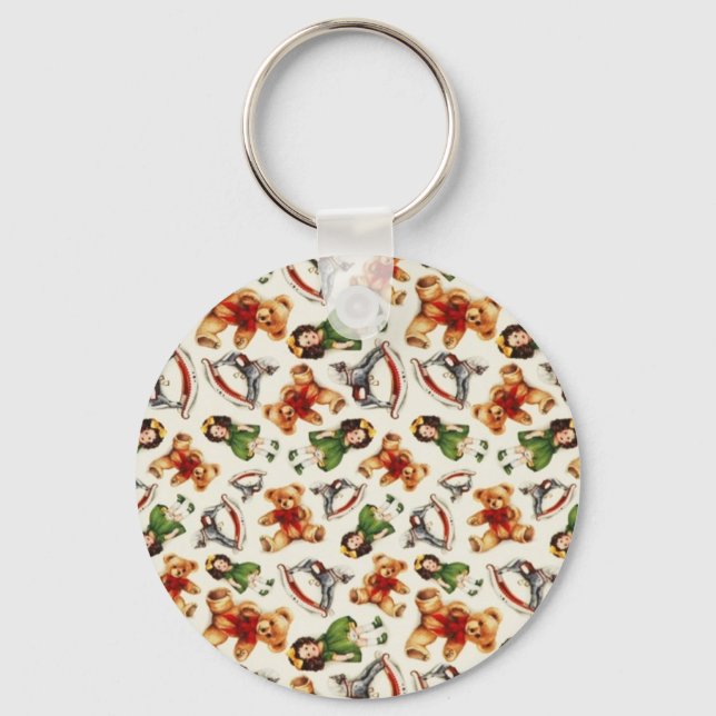 Vintage Toys Keychain (Front)