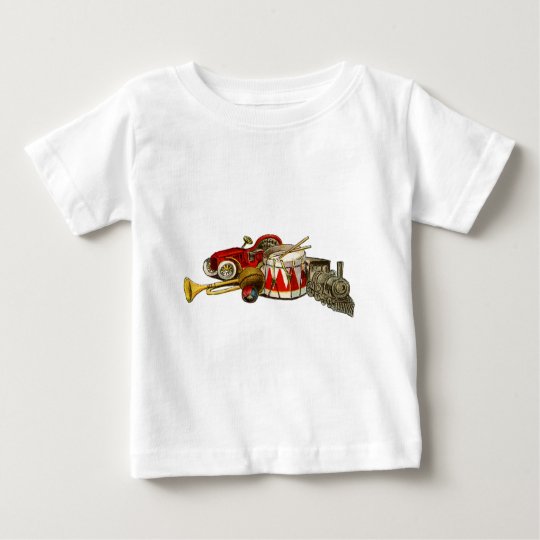 Vintage Toys Nostalgia Design Baby T-Shirt
