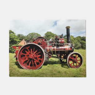 VINTAGE TRACTION ENGINE DOORMAT