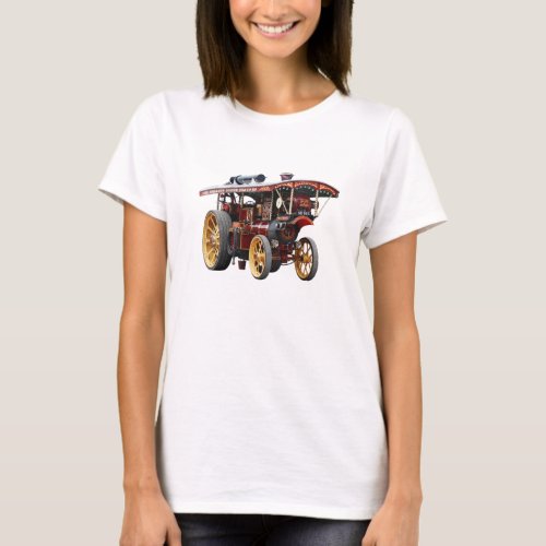 Vintage Traction Engine  for steam enthusiasts T_Shirt