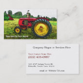 Vintage Tractor Farm Supply or Country Store Business Card | Zazzle
