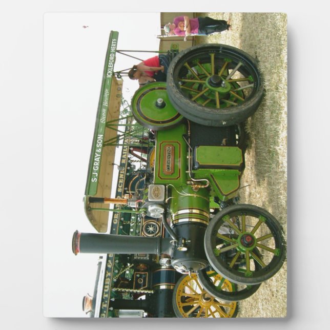 vintage tractor plaque (Front)