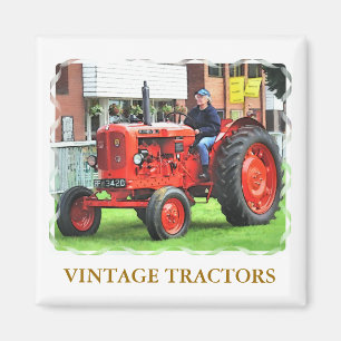 VINTAGE TRACTORS MAGNET