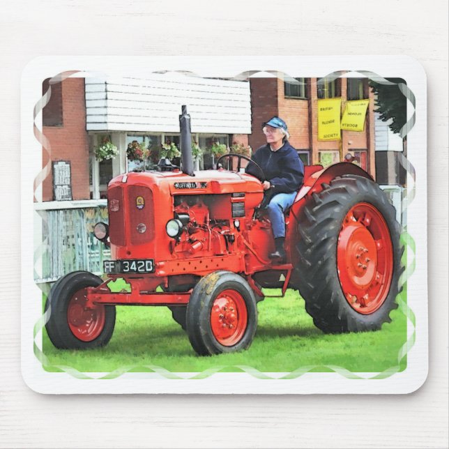 VINTAGE TRACTORS MOUSE PAD (Front)