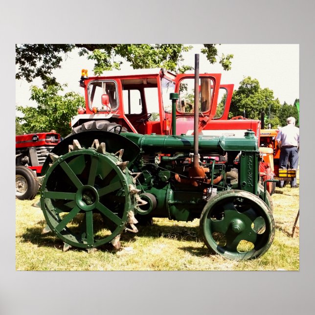 VINTAGE TRACTORS  POSTER (Front)