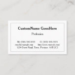 [ Thumbnail: Vintage, Traditional Business Card ]