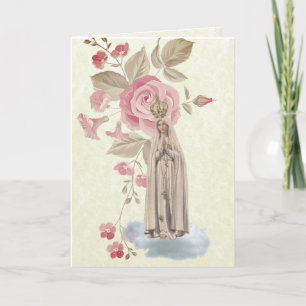 Vintage Traditional Catholic Communion Invitation