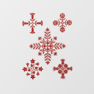 Vintage Traditional Folk Art Design #3 Wall Decal