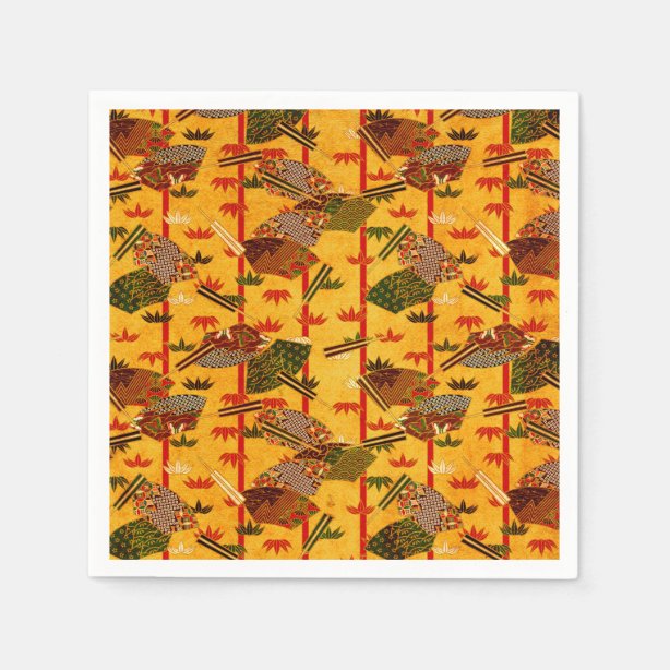 Traditional Japanese Paper & Party Napkins Zazzle