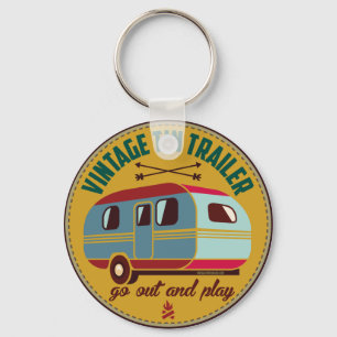 Vintage trailer / vintage camper mugs, gifts, etc! keychain