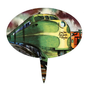 Vintage Train Cake Topper