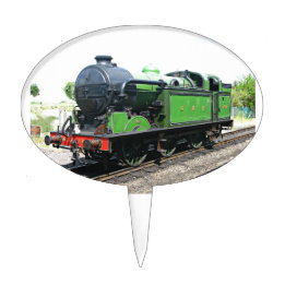 Vintage train cake topper