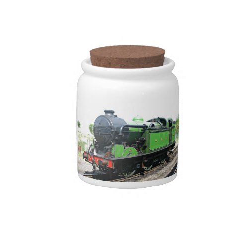 Vintage train candy jar