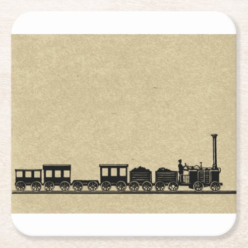 Vintage Train Coasters