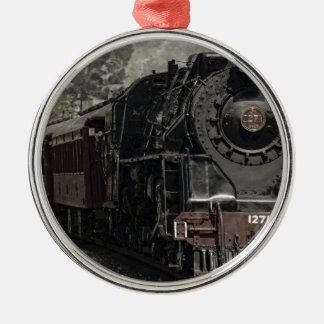 Vintage train decor design metal ornament