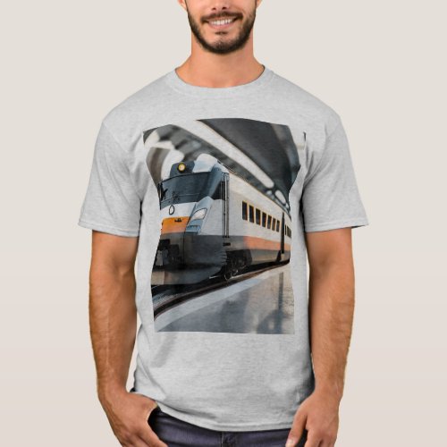 Vintage Train Journey T_Shirt T_Shirt