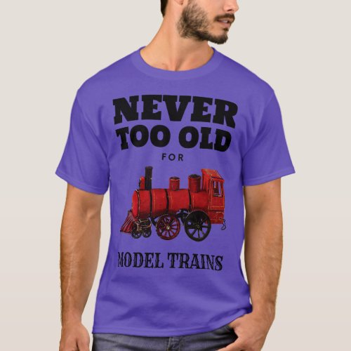 Vintage Train Model T_Shirt