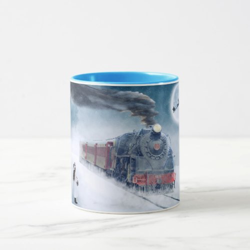 Vintage Train Mug