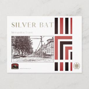 Vintage train postcard